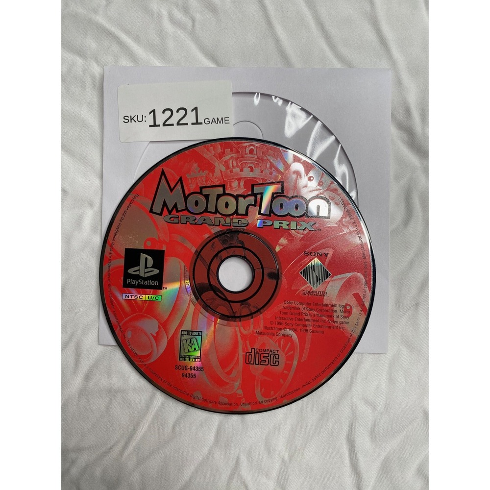 Motor Toon Grand Prix Sony PlayStation 1